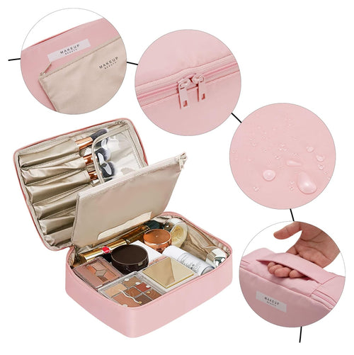 Bolso de Maquillaje 2 en 1 de viaje