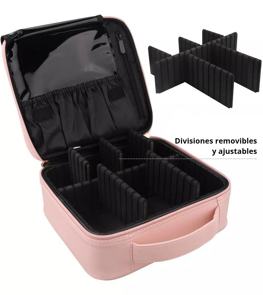 Maletín Organizador de Maquillaje y Cosméticos