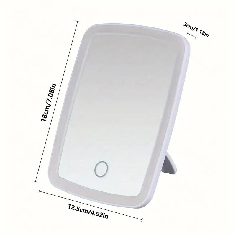 Espejo de Maquillaje con Luz 3 Tonos