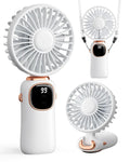 Mini ventilador 3 en 1 para Skincare y Maquillaje