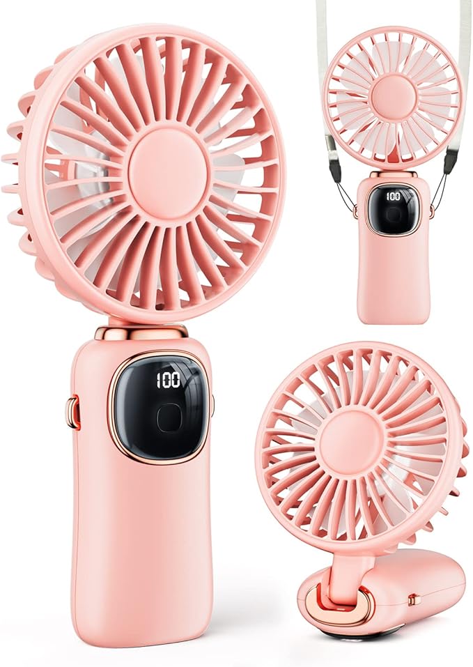 Mini ventilador 3 en 1 para Skincare y Maquillaje