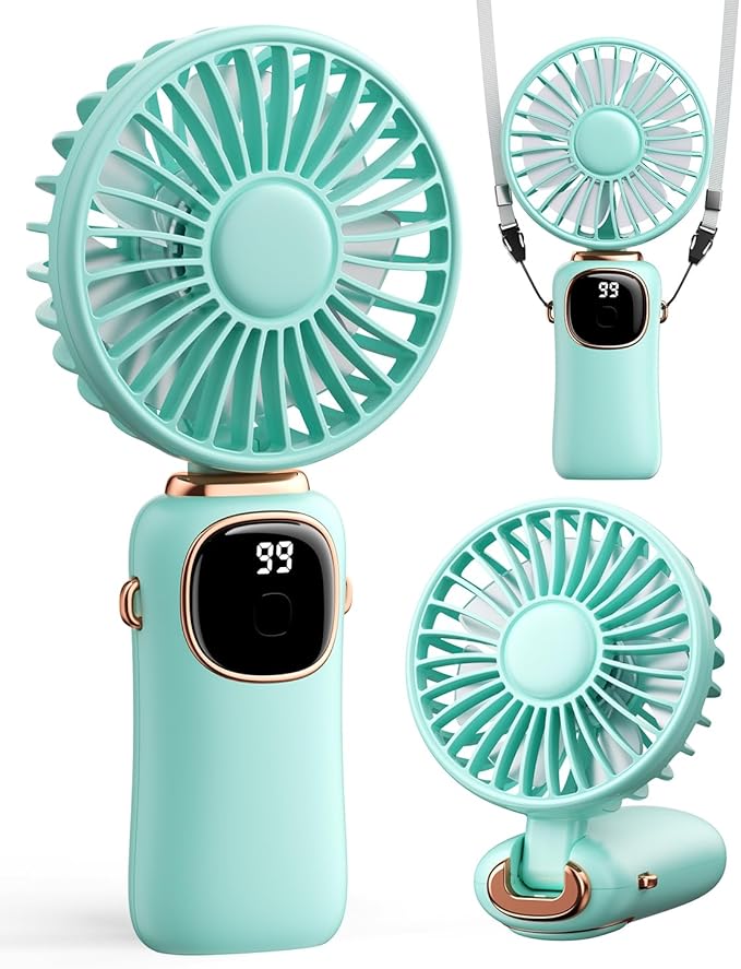 Mini ventilador 3 en 1 para Skincare y Maquillaje